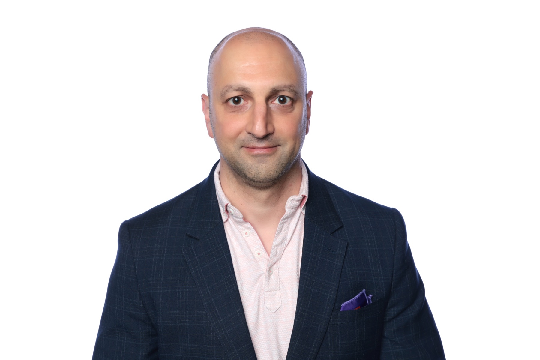 Jean Fahmy in a relaxed professional portrait